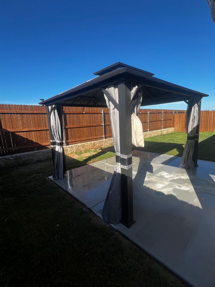 Gazebos  for BW Concrete Contracting LLC in Fort Worth, TX