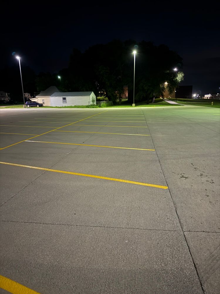 All Photos for Midwest Line Striping LLC in Spirit Lake, IA
