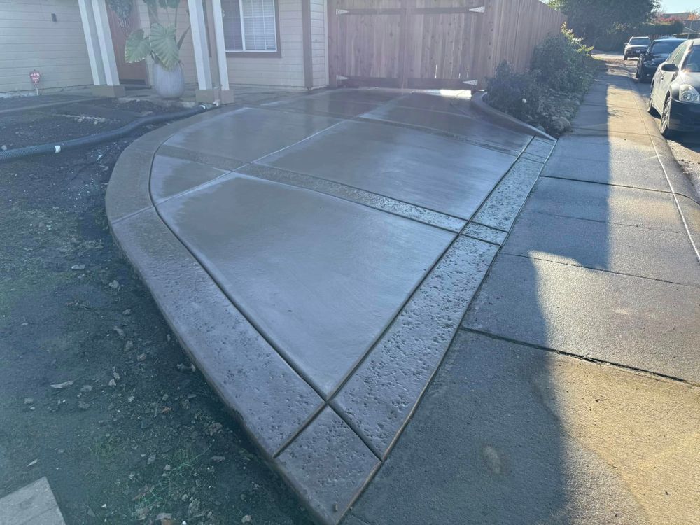 Transform your outdoor space with our expert patio design and installation service. We create stunning, durable concrete patios tailored to enhance aesthetics and functionality in everyone's unique home environment. for Four Seasons Concrete in Gardena, CA
