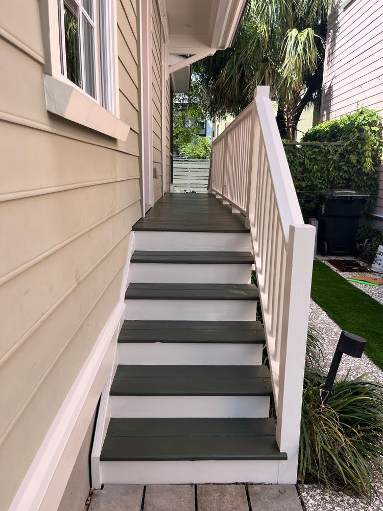 Deck Painting  for Palmetto Quality Painting Services in  Charleston, South Carolina