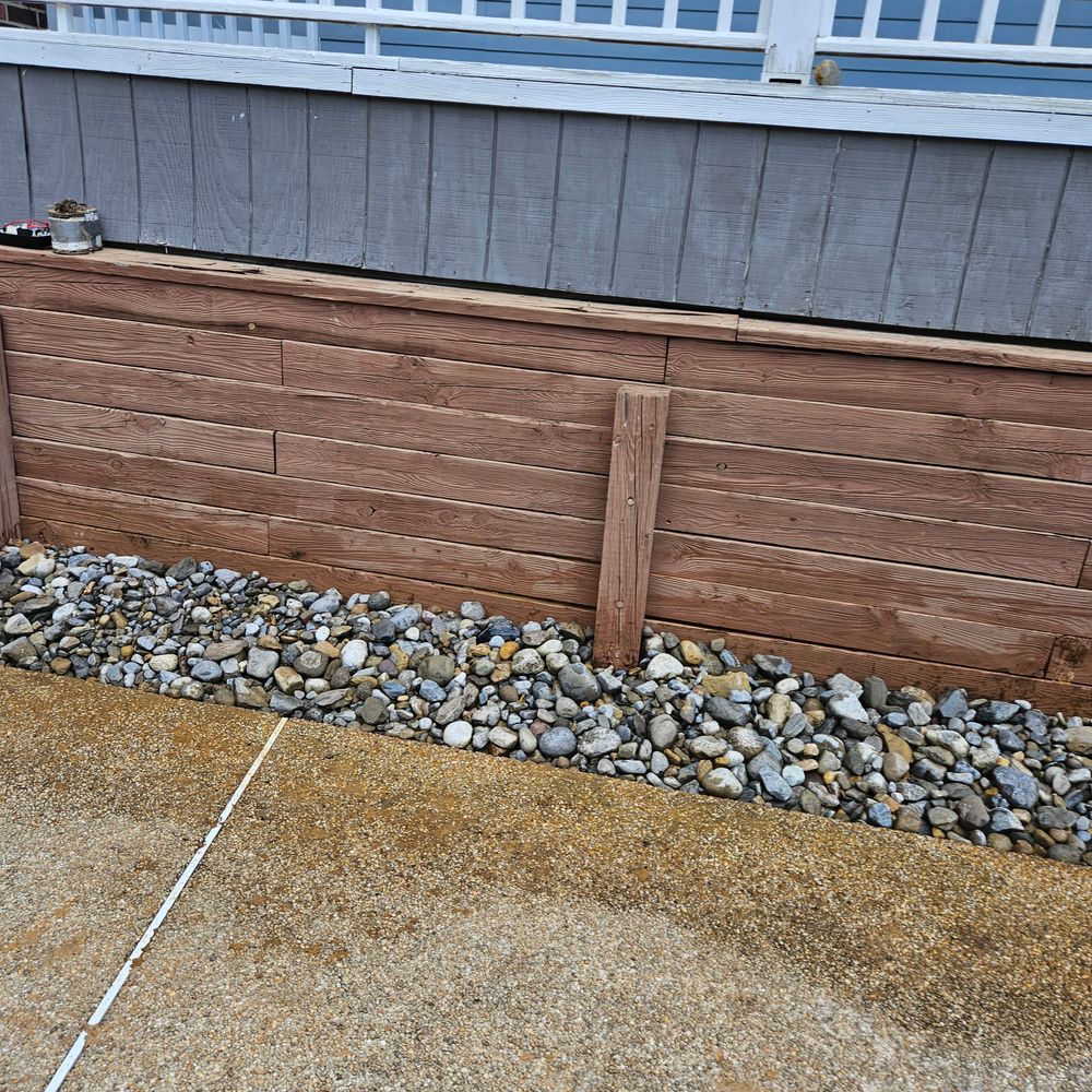 Landscape Design/ Rocks and Pavers for Sam I AM Property Solutions in Sunderland, MD