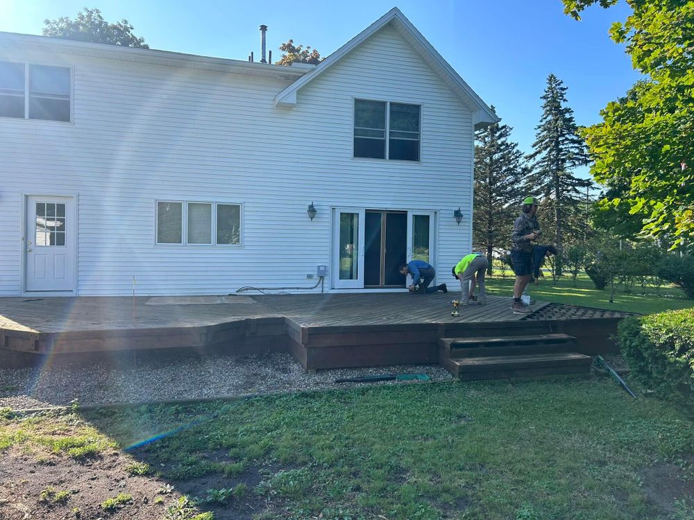 Deck & Patio Installation for BASE Contracting in Dundee,  MI