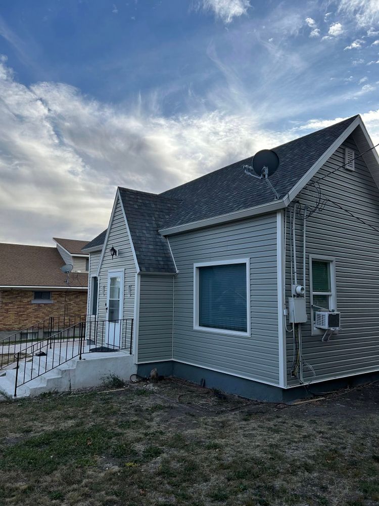 Enhance your home's curb appeal with our professional pressure washing service, effectively removing dirt and grime from surfaces to give your exterior a fresh and revitalized look. Safe and efficient! for Valley View Exteriors in Logan, UT