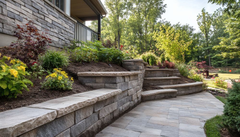 Transform your outdoor space with our expert retaining wall construction, designed to enhance aesthetics and functionality while preventing erosion. Trust our skilled team for durable, customized solutions tailored to your landscape needs. for Vanic's Landscaping in Port Orange, FL