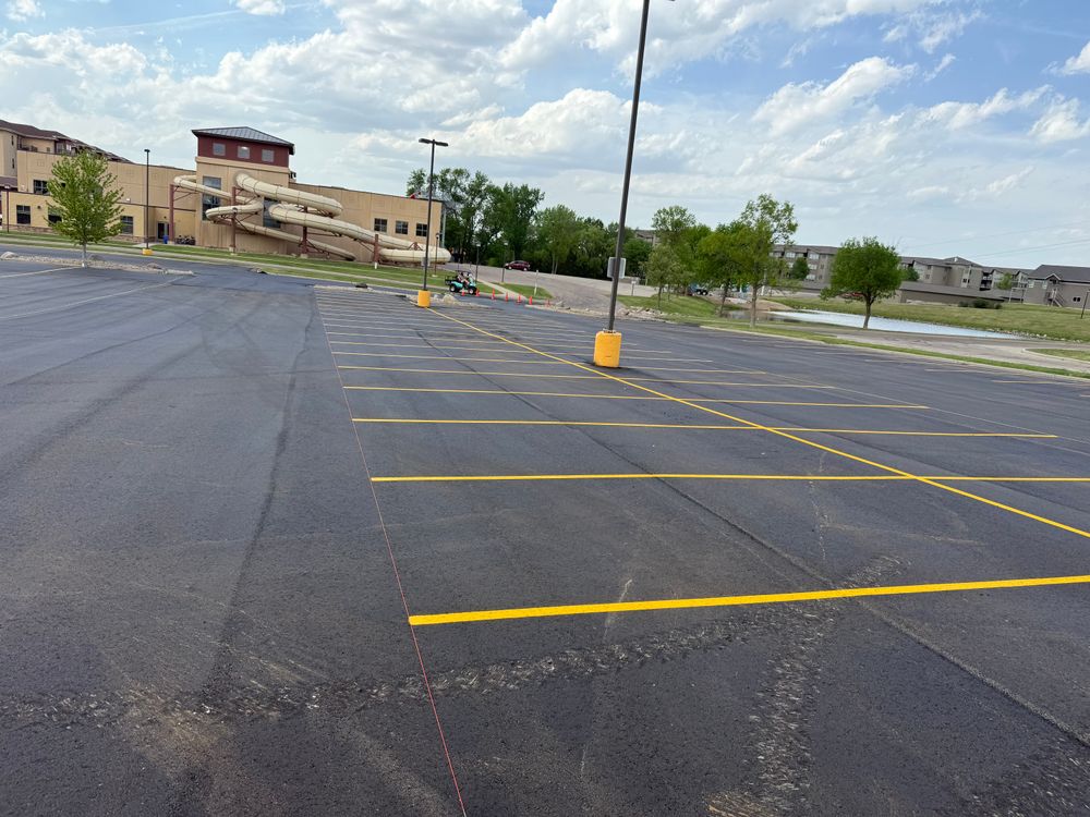 All Photos for Midwest Line Striping LLC in Spirit Lake, IA