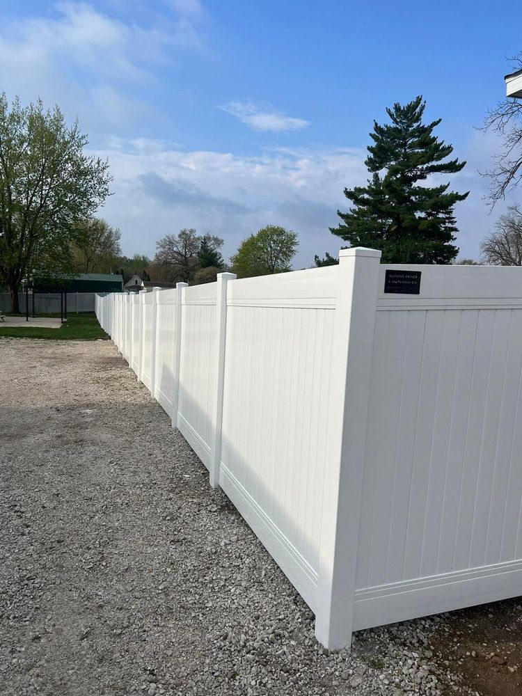 Fence Installation for Illinois Fence & outdoor co. in Kewanee, Illinois