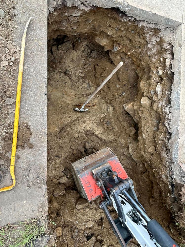 Excavating for M.J. Merrill & Sons Excavation in Manchester, NH