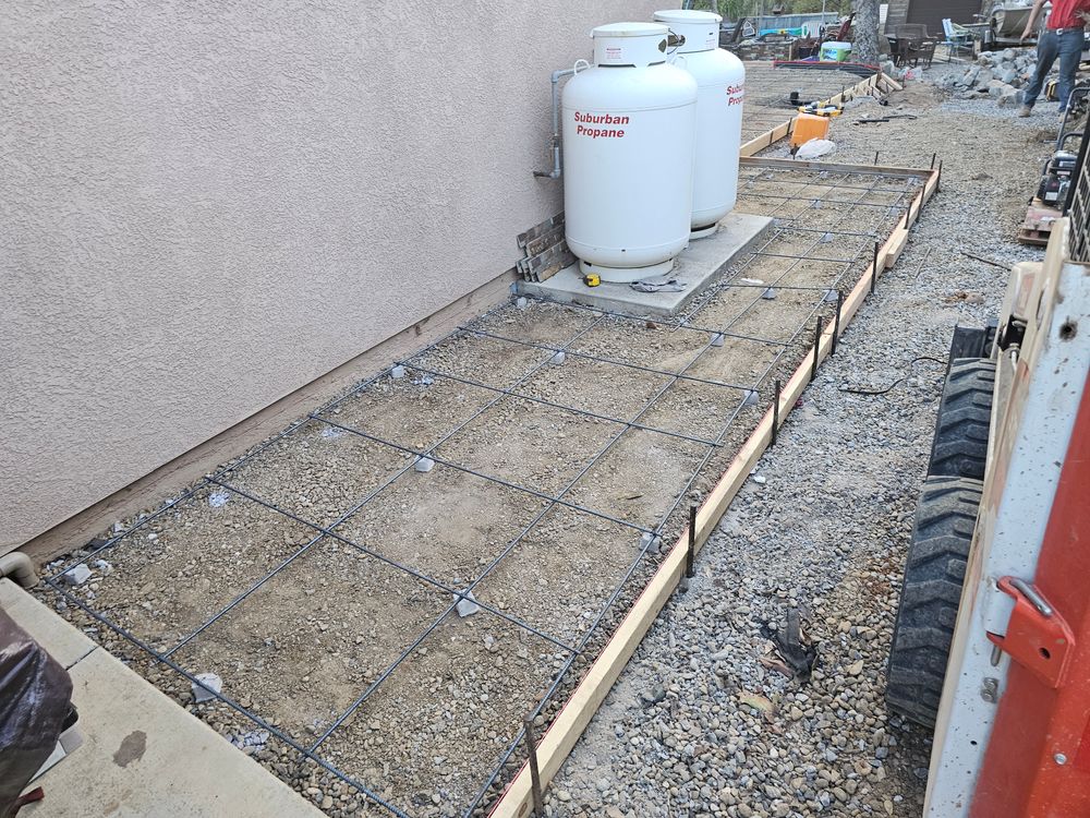 Concrete for Austin LoBue Construction in Cottonwood, CA