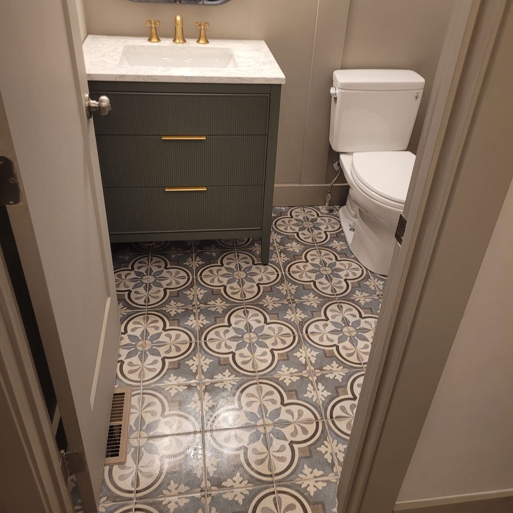 Bathroom renovation  for CPIA Home Renovations in Des Moines, IA