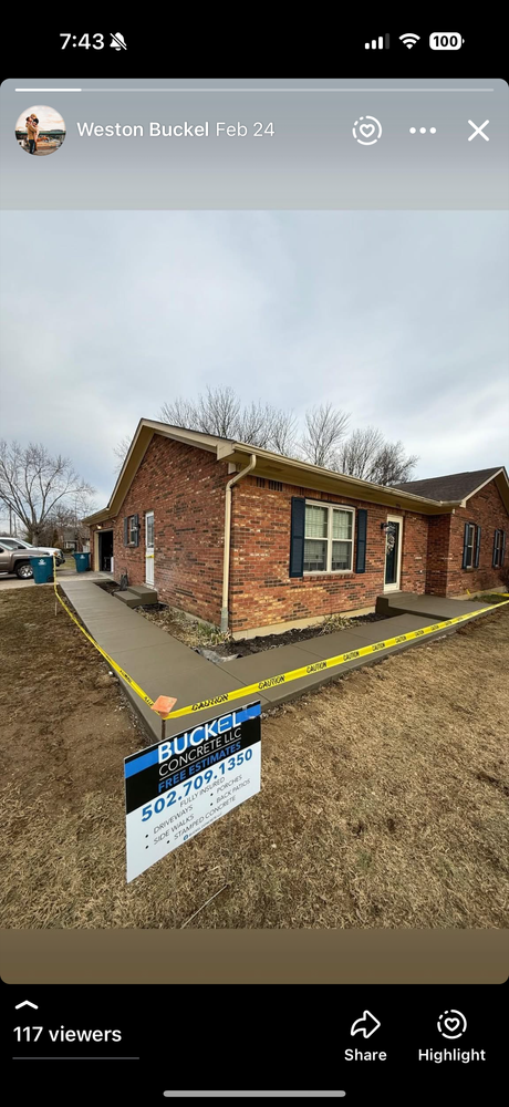 All Photos for Buckel Concrete in New Albany, IN