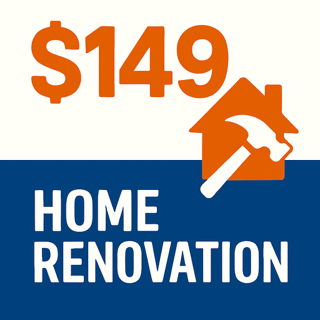 Schedule a $149 comprehensive renovation estimate for kitchen, bathroom, painting, and full-home remodels. Includes a detailed written proposal. Fee is applied to the project if approved. Trusted renovation experts serving the DFW area. for Propertifix Handyman & Renovation Services in Lancaster, TX