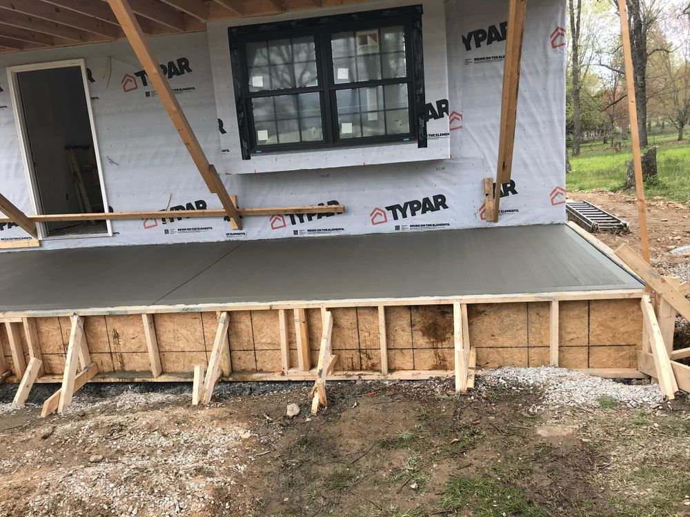 Residential Concrete for Josh’s Construction in Nixa, MO