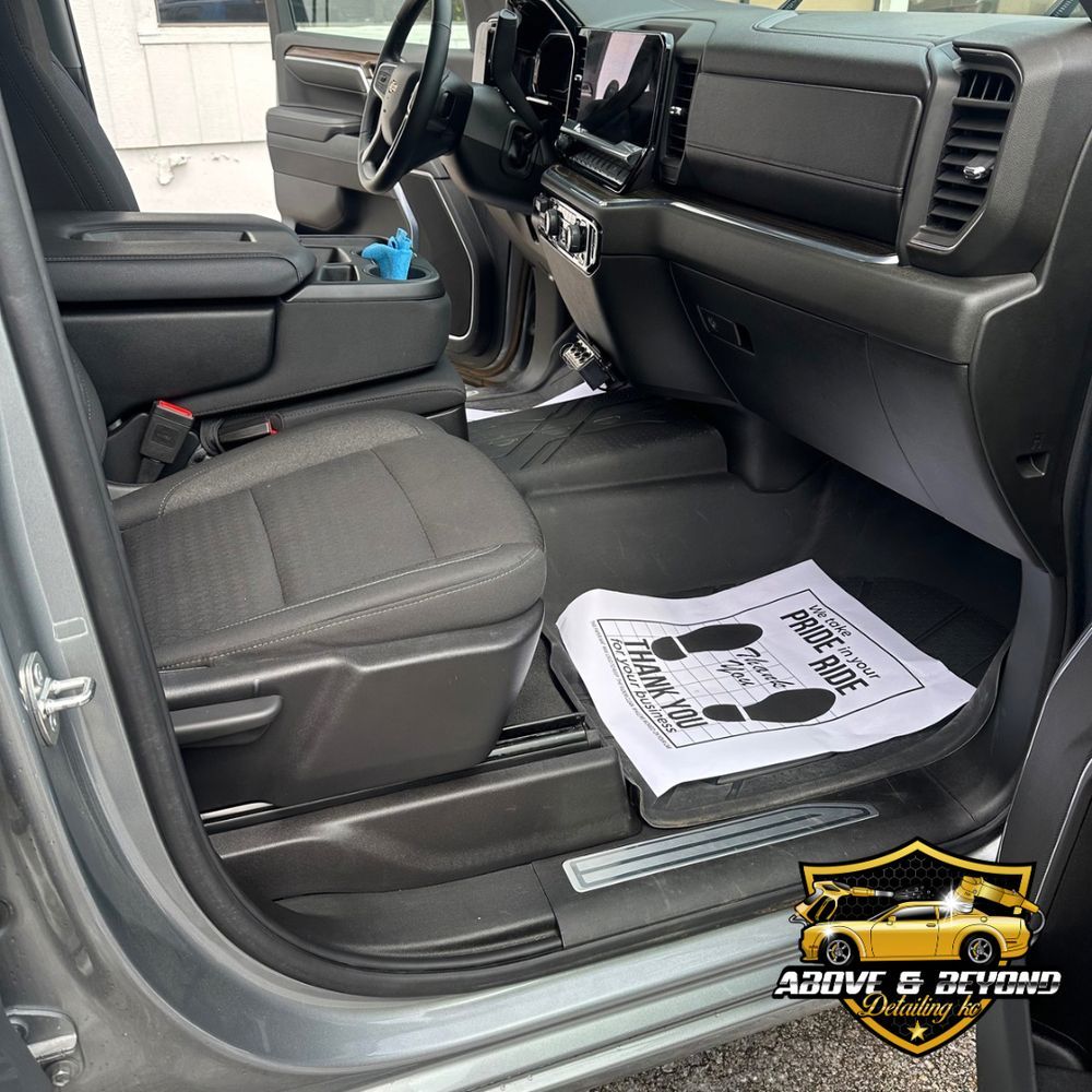 A solid interior reset focused on maintenance and upkeep. Includes vacuuming, light wipe-downs, glass cleaning, and basic touch-ups to keep your cabin looking clean and refreshed without going into deep restoration. for Above & Beyond KC LLC in Johnson City, KS