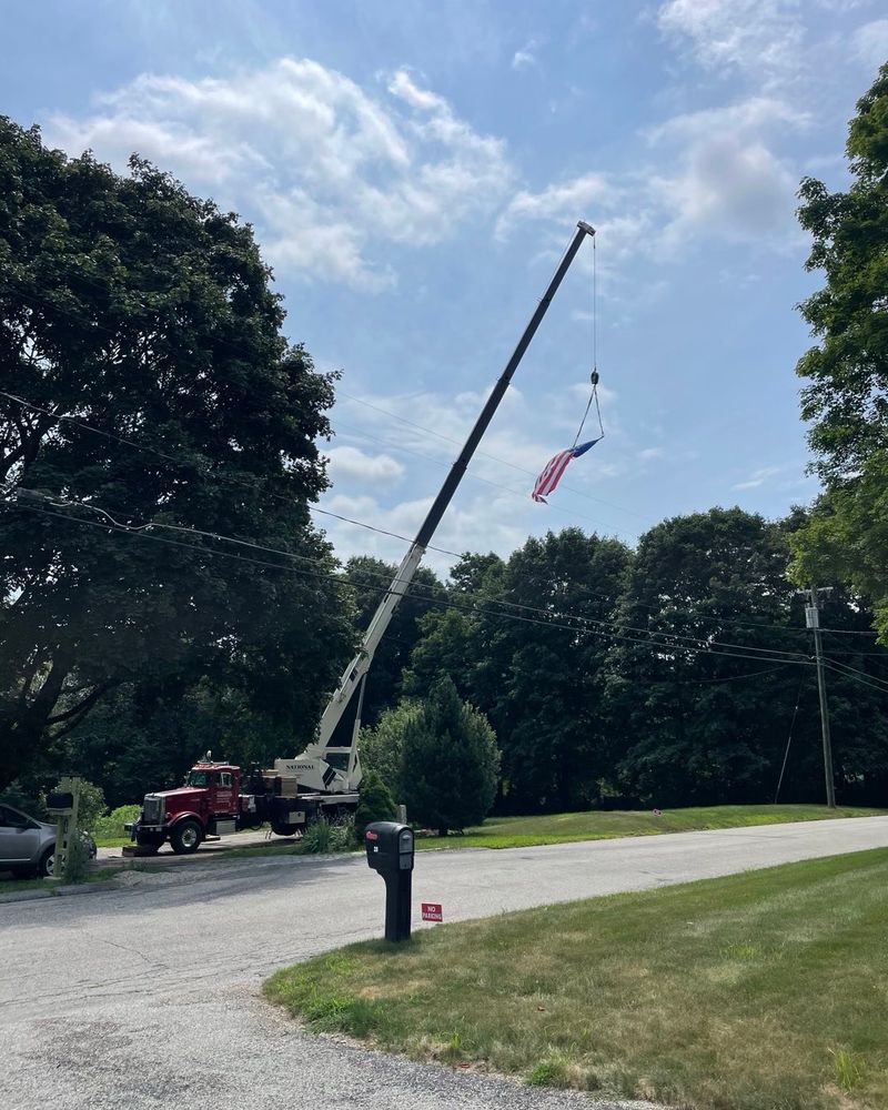 Our Crane Rental service provides homeowners with safe, efficient lifting solutions for construction and remodeling projects, ensuring timely completion with expert operators and modern equipment tailored to your specific needs. for RedTail Construction in Woodstock, CT