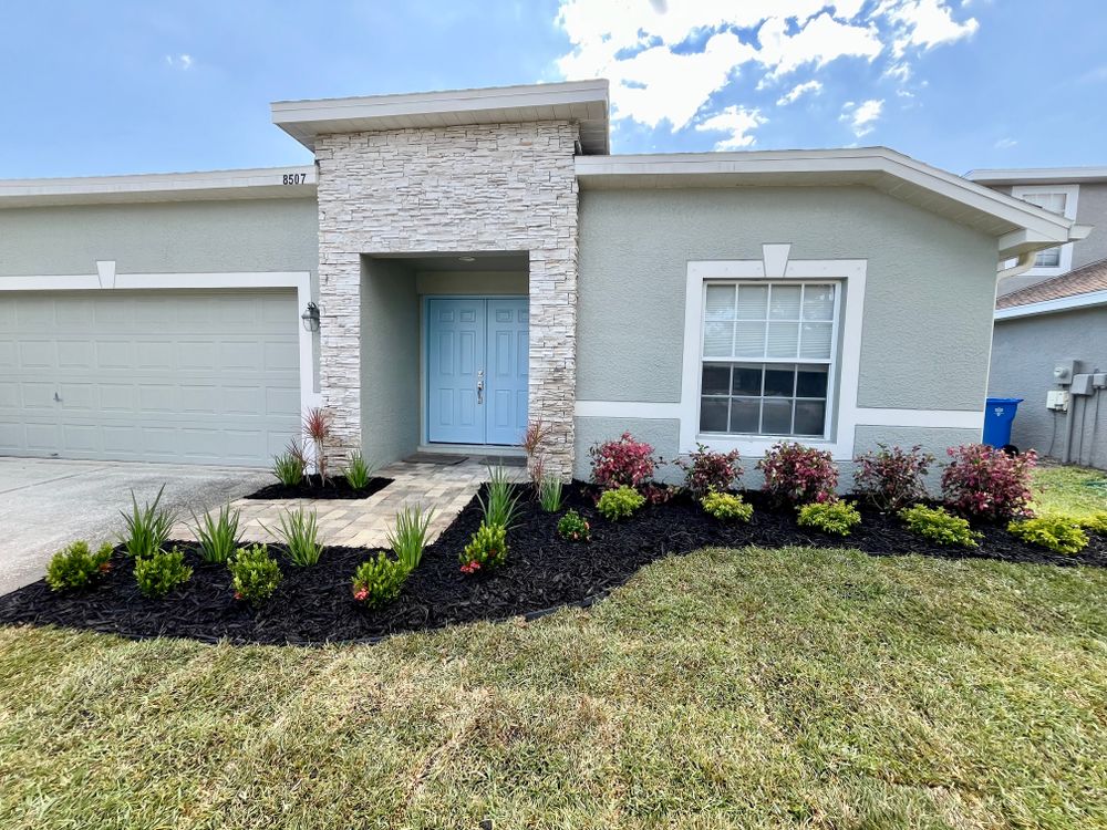 Landscape Design and Installation for Verimay's Garden and Landscaping in Hillsborough County, FL