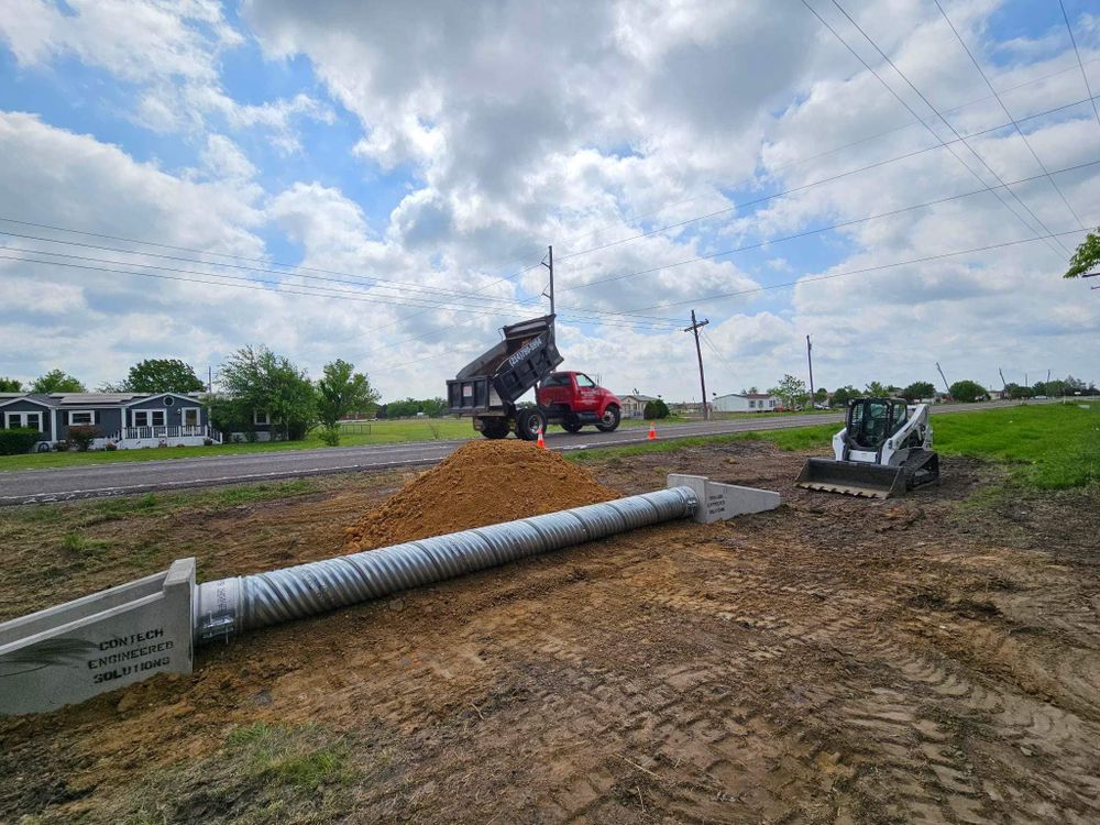 Dirt Work for Sand And Gravel Solutions in Nevada, TX