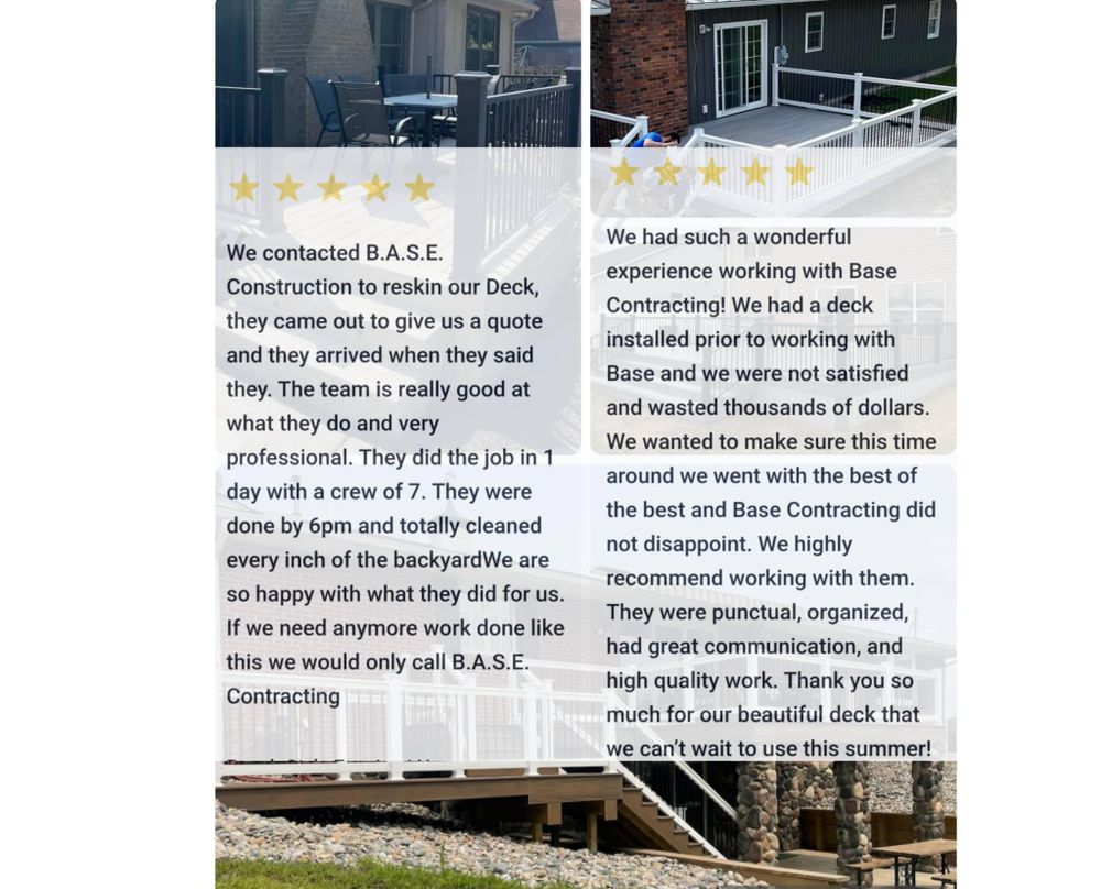 All Photos for BASE Contracting in Dundee,  MI