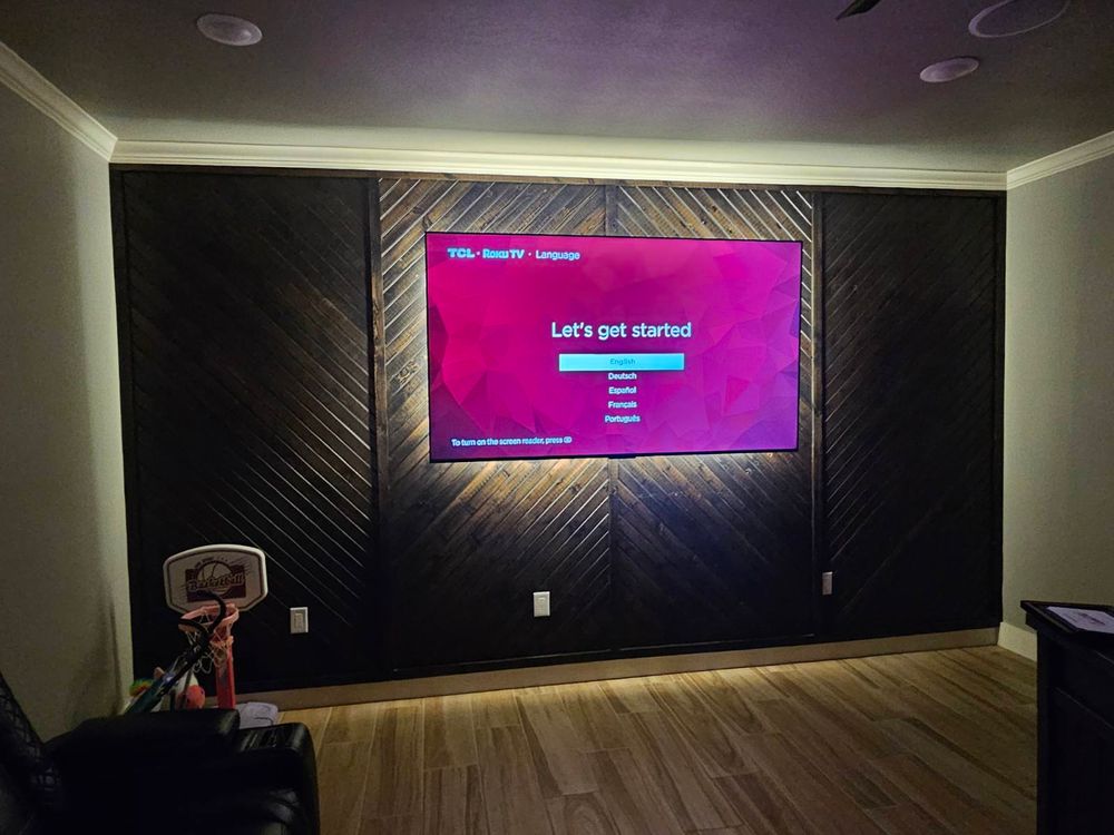 Electrical/tv mounting for Strategic Repairs and Designs in Killeen, TX