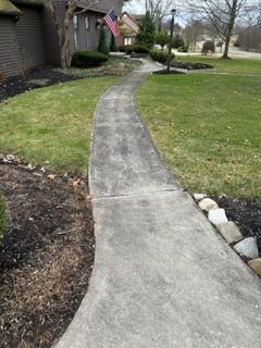 Sidewalks for X-treme Pro Wash in Huntsville, OH