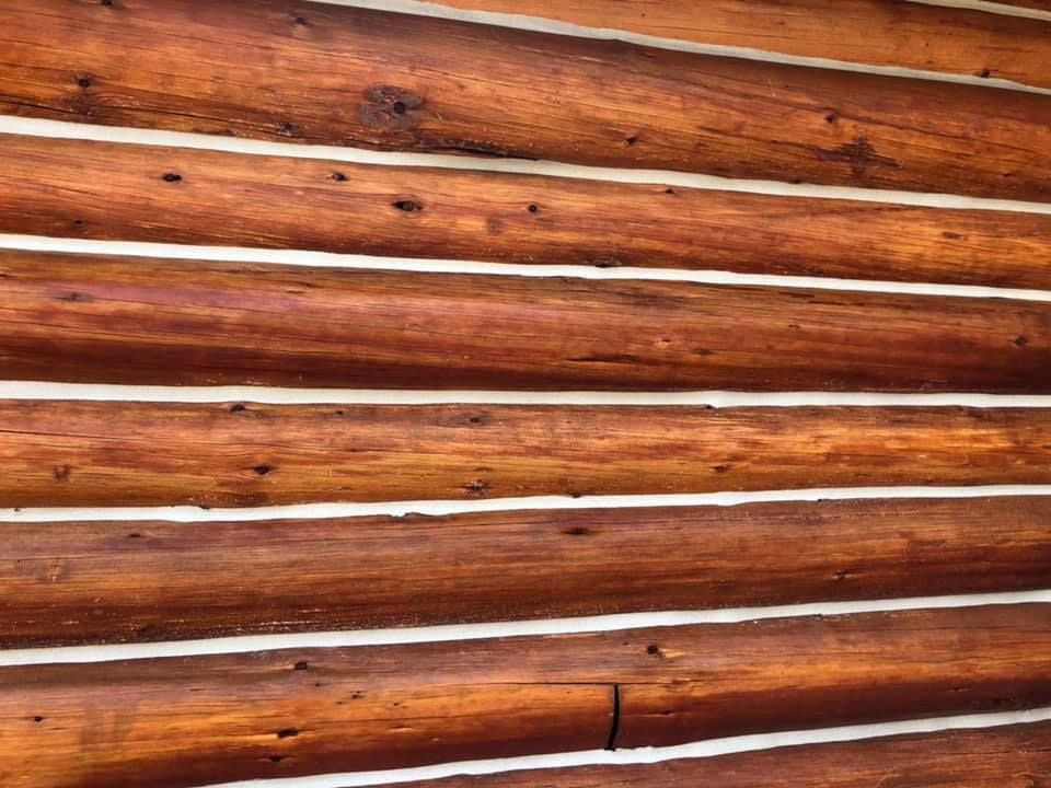 Log Home Restoration for True Blue Logworks LLC in Corvallis, MT