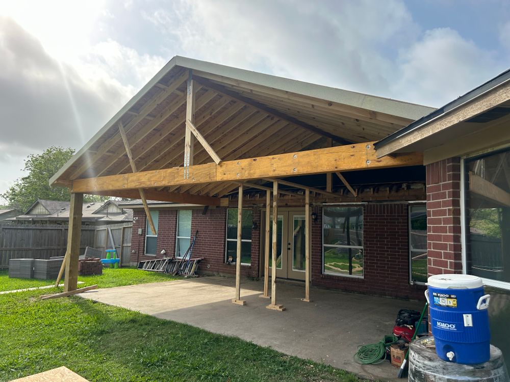 Custom Patio Covers for Sunset Coastal Innovations in Galveston County, TX