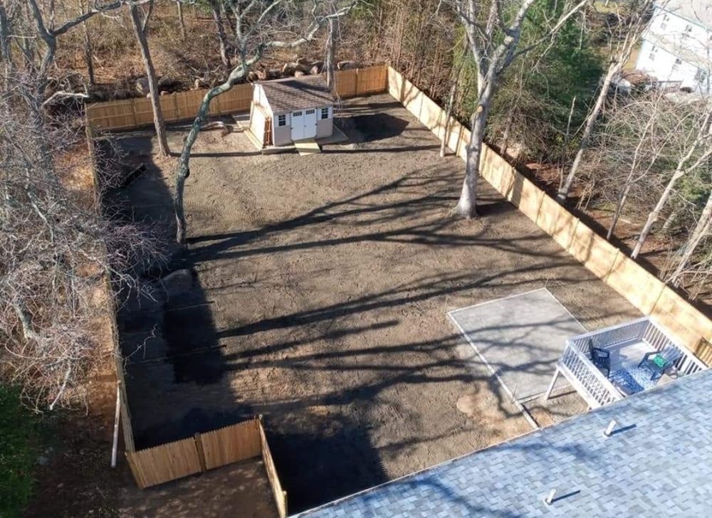 Our Hardscaping service offers expertly crafted outdoor spaces, including excavating, grading, patios, fireplaces, back yard ponds, water gardens, retaining walls and more. to enhance the aesthetics and functionality of your yard. for Arrowhead Masonry LLC  in Washington County, RI