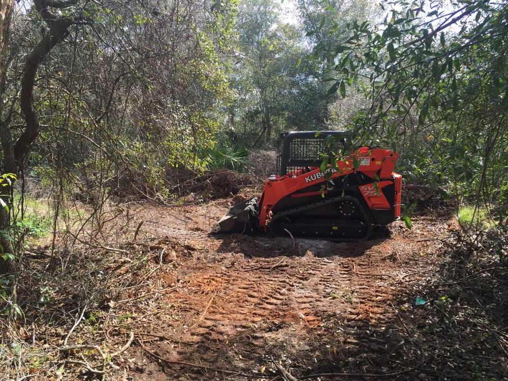 Our grading service is designed to provide the homeowner with a level surface for their landscaping. We will remove any excess dirt, rocks, or debris from the area and then grade it to ensure that it is level. This will create a foundation for your landscaping and help to keep it looking its best. for Apex Outdoors Of Volusia in Volusia County, FL