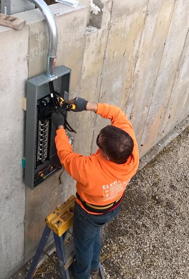 New Home Residential Wiring for A&J Electric in Sycamore, IL