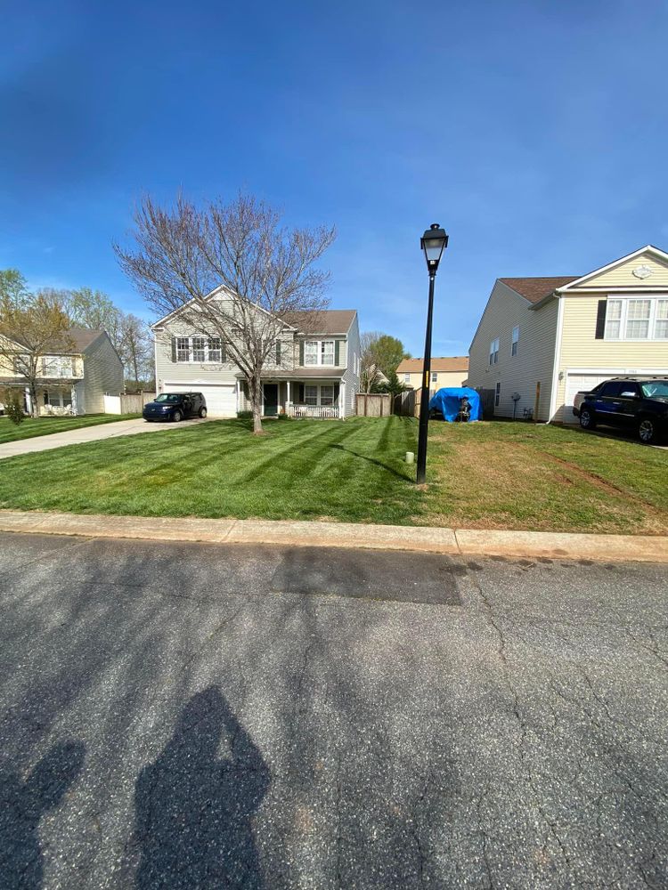 Mulching for America's Top Pick Lawn & Landscaping in Gastonia, NC