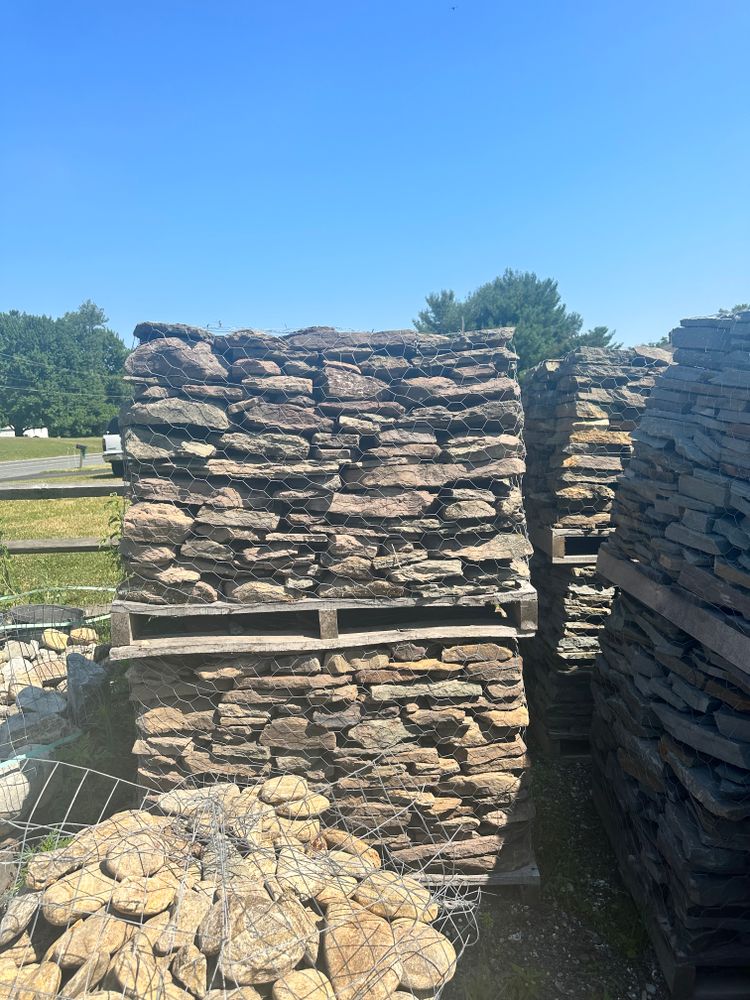 Stone veneer  for Matteo Hardscapes in Towson,  MD