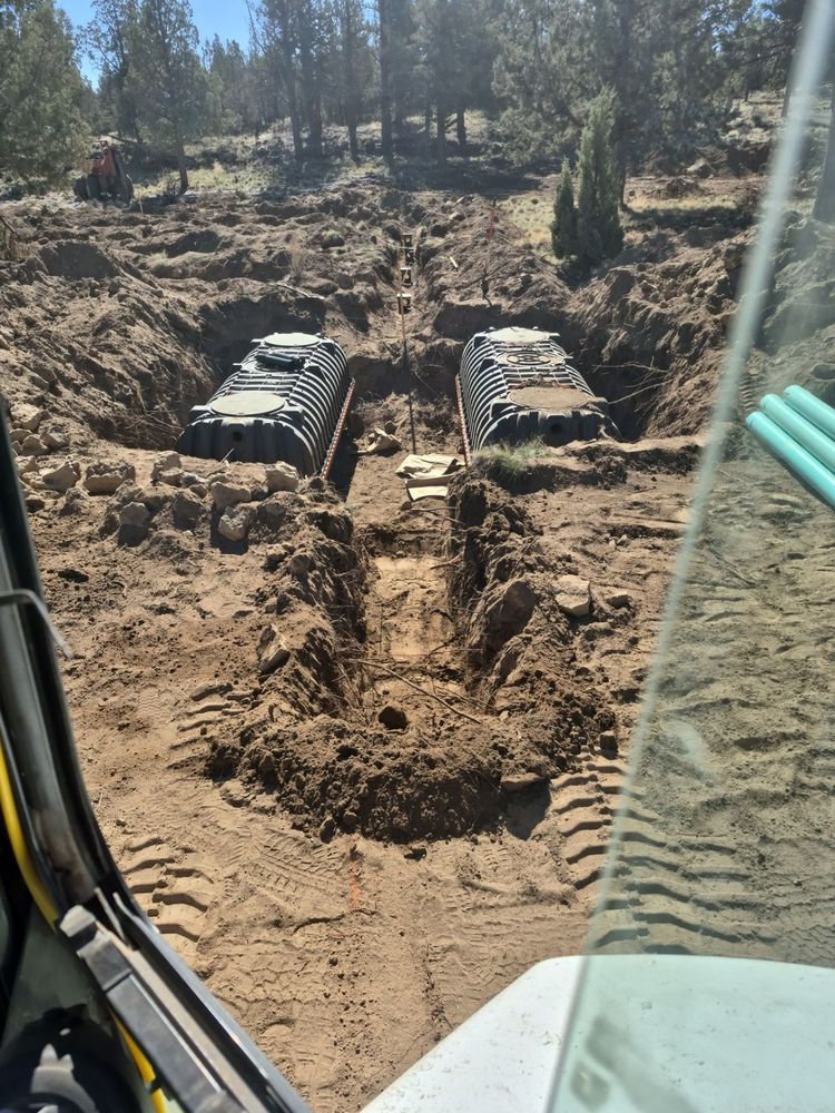 Excavation for TJR Concrete and Construction in Bend, OR
