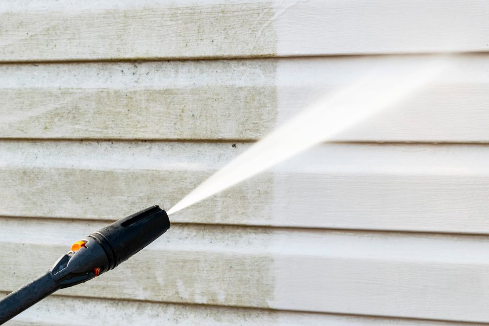 Our Powerwashing service offers thorough pre paint washing, effectively removing dirt and grime to ensure your home's exterior is perfectly prepared for a smooth and flawless paint application. for Andy’s Painting LLC in Provo, UT