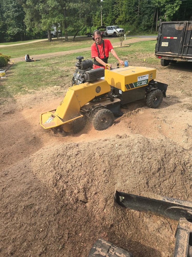 Our professional stump removal service efficiently eliminates unsightly stumps, enhancing your landscape’s beauty and safety. Trust our experts to carefully restore your yard with minimal disruption and complete satisfaction guaranteed. for Paquette's Tree Service in Malvern, AR