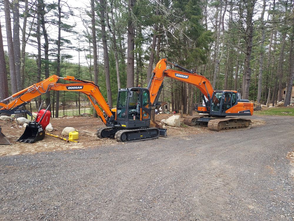 Excavating for MJS Excavating in Hardwick, MA