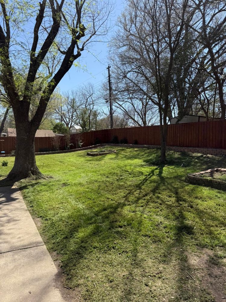 Mowing for AAA Lawn Service in Moody, TX