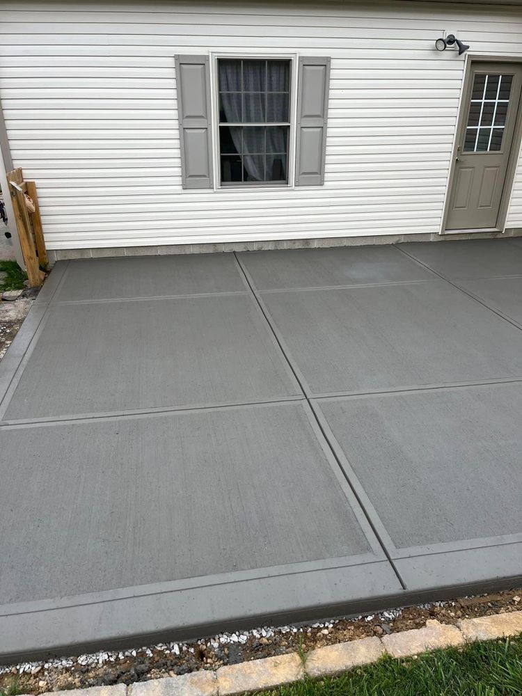 Our Concrete Slab Construction service involves the skilled installation of durable and long-lasting concrete slabs in various sizes, guaranteeing a stable foundation for your residential project. for Mid Ohio Concrete in Pickerington, OH