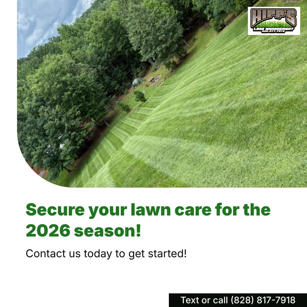 Residential/Commercial Lawn care for Hipp's Land Management LLC in Tryon, NC