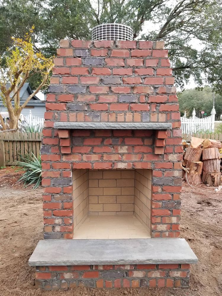 Enhance your outdoor space with our expert brickwork services, offering durable, beautiful pathways and patios that seamlessly blend with your home's landscape for functional elegance. Our craftsmanship guarantees lasting satisfaction. for Bianchi Business Development in Southport, NC