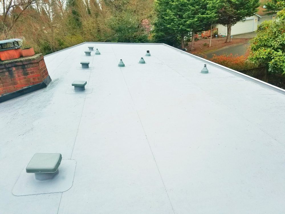 Our TPO roofing service offers durable, energy-efficient, and cost-effective solutions ideal for flat or low-slope roofs, ensuring a long-lasting barrier against weather elements while enhancing your home's overall energy performance. for K&D General Construction LLC in Richmond, VA