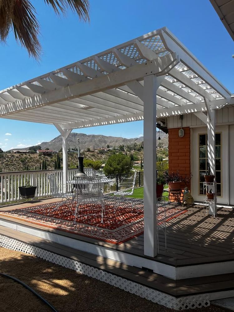 Pergola Construction for Great Outdoors Patio Projects in El Paso, TX