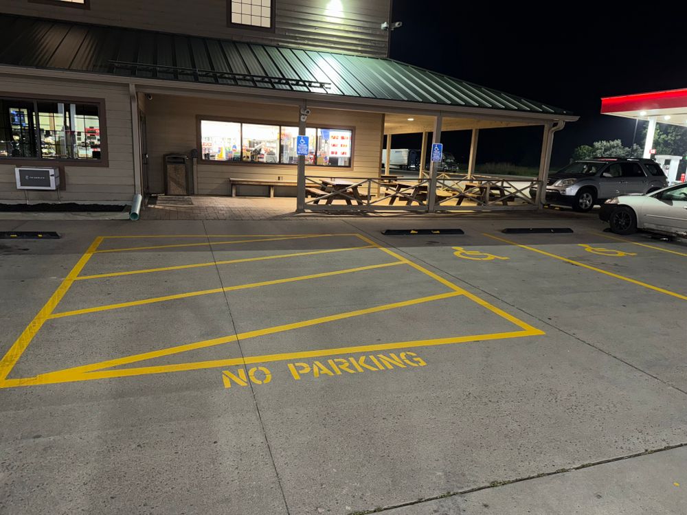 All Photos for Midwest Line Striping LLC in Spirit Lake, IA