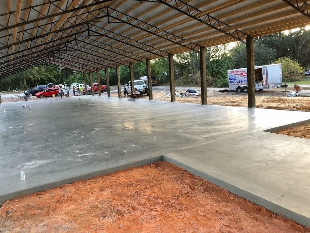 Residential Concrete for All Phases Decorative Concrete in Sebring, FL