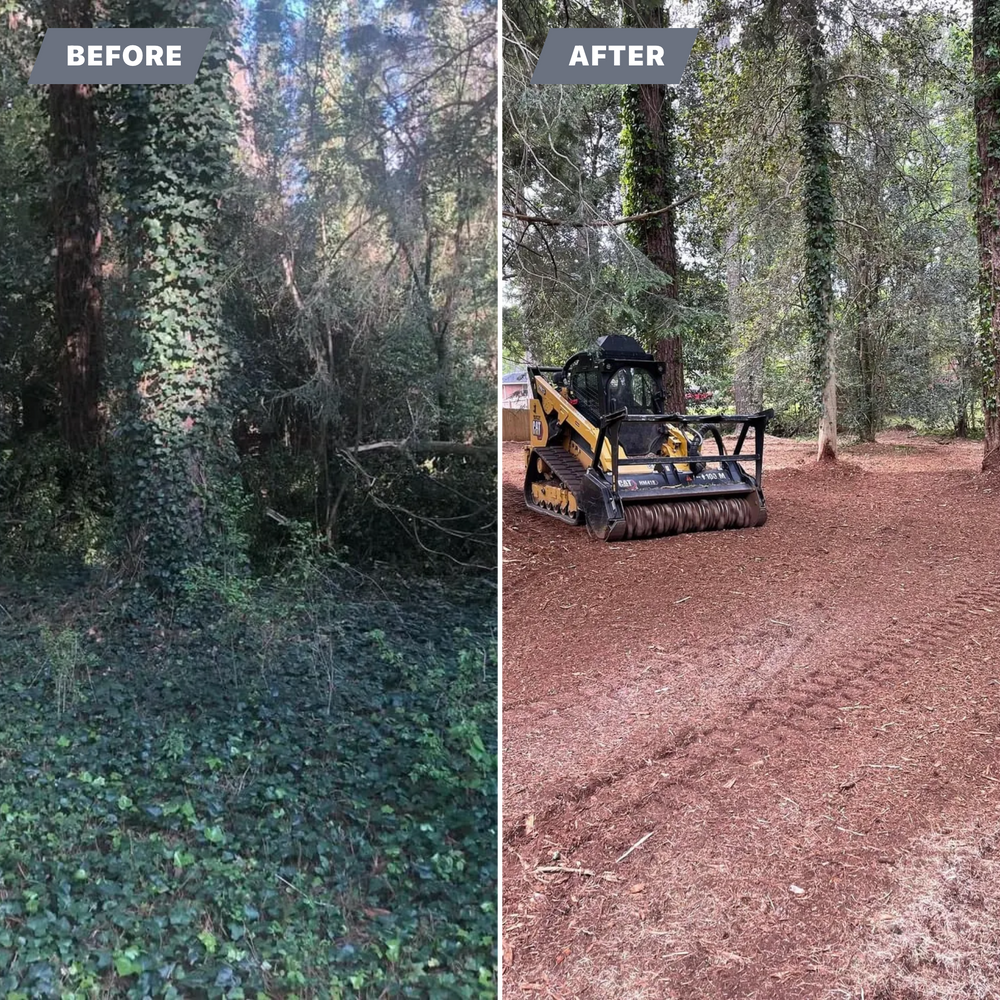 Land Clearing for G&H Forestry Mulching and Land Services in Fayetteville, GA