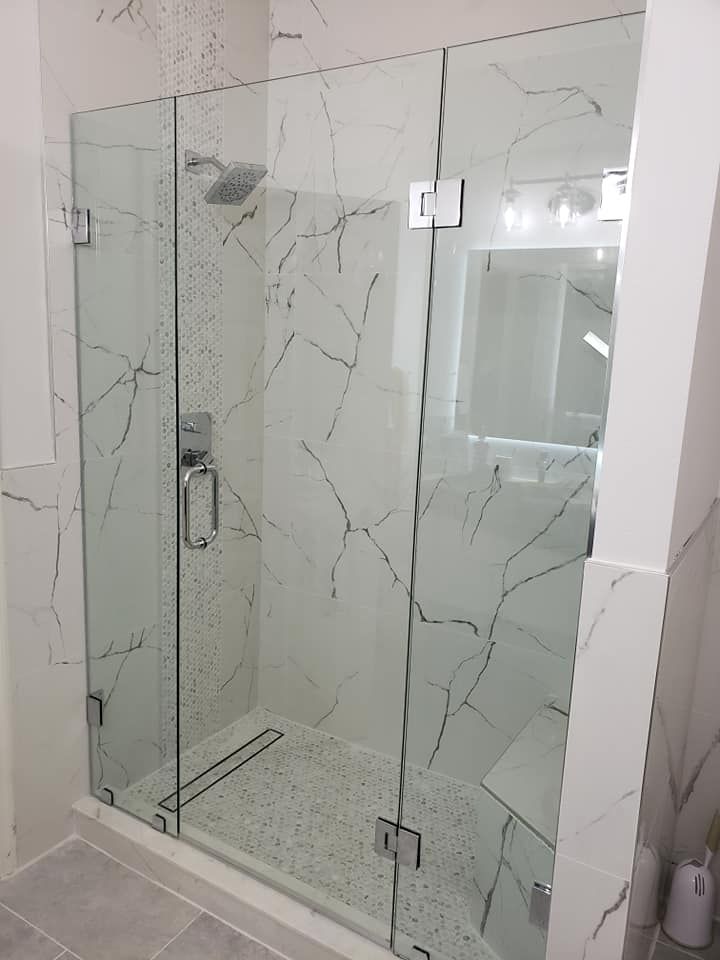 Installation Frameless Glass Enclosure for Shower for Southern Image in Rockledge, Florida