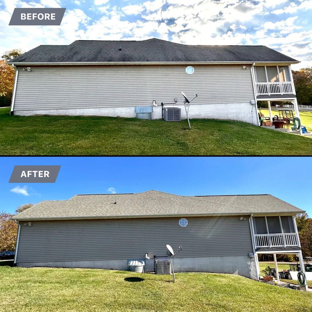 Roof Washing for LeafTide Solutions in Richmond, VA