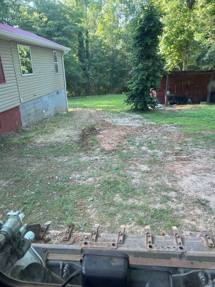 Land Clearing for T Crane Grading LLC in Clarkesville, GA