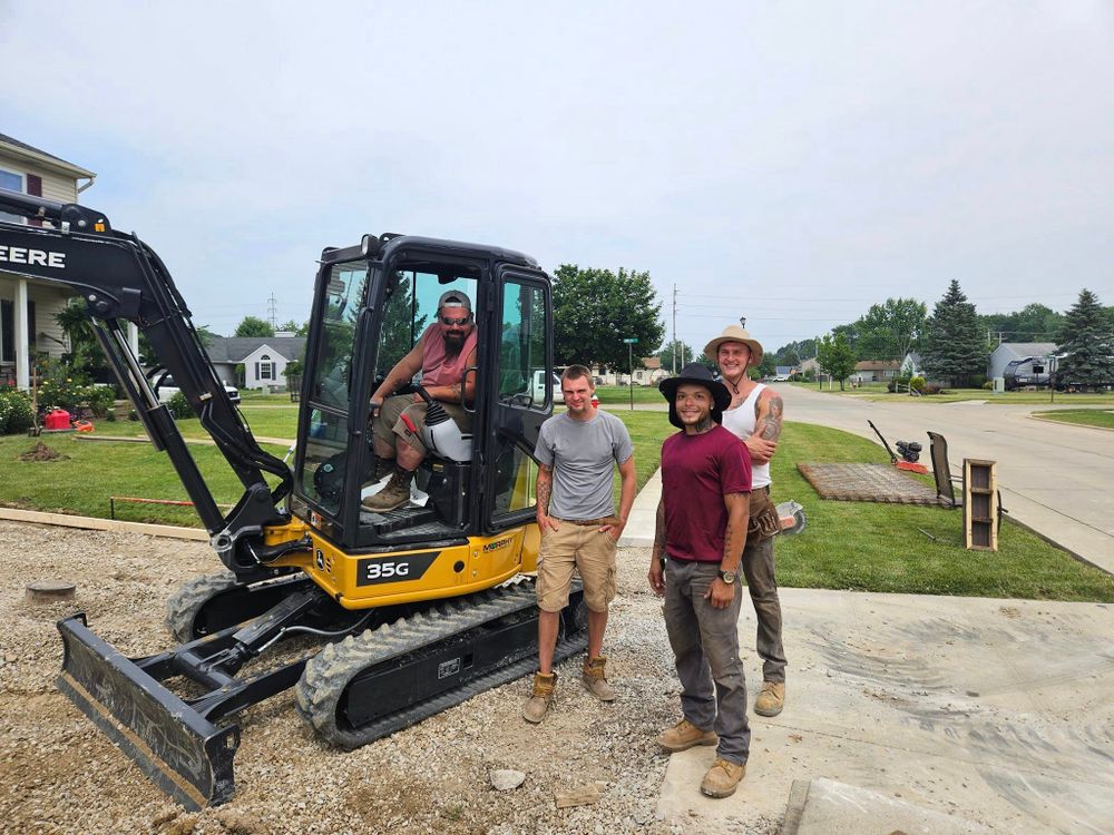 Our Grading service ensures your property has proper drainage and level ground before the concrete is poured, resulting in a strong foundation that will last for years. for Loyal Construction Management LLC in North Ridgeville, OH