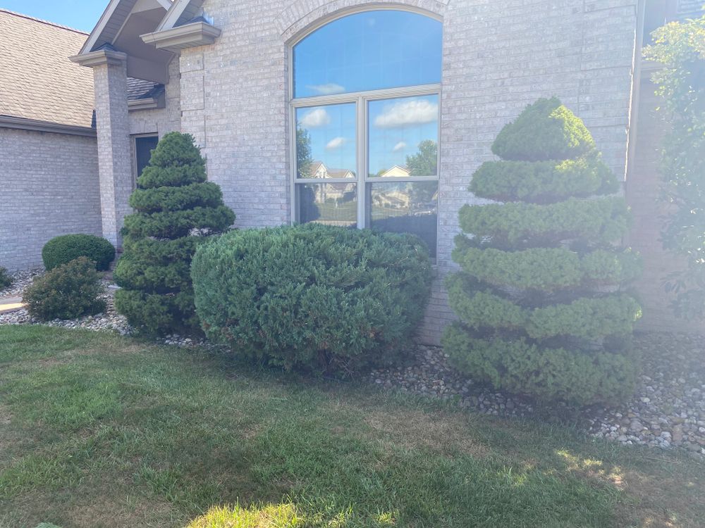 Shrub Trimming for AB Lawn Care in Plymouth, IN