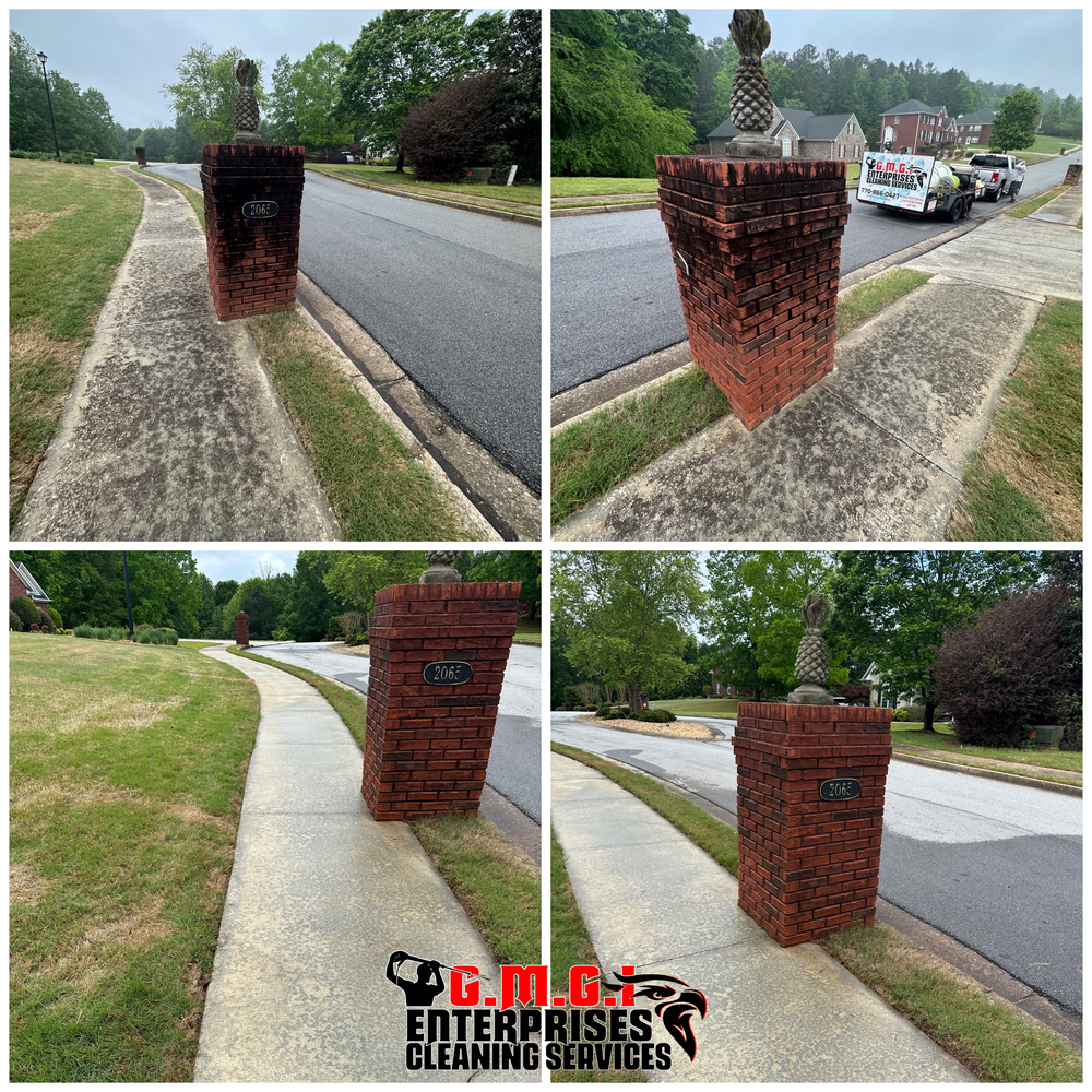 Hardscape Cleaning for GMGI Enterprises Cleaning services in Locust Grove, GA