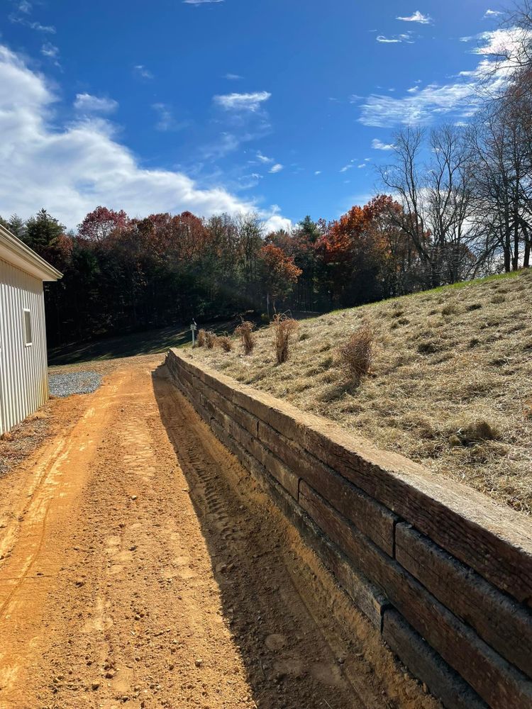 Excavating for Old South Grading in Glade Valley, NC